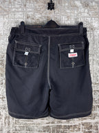 Men's Y2K Austar Jeans Black Surf Shorts