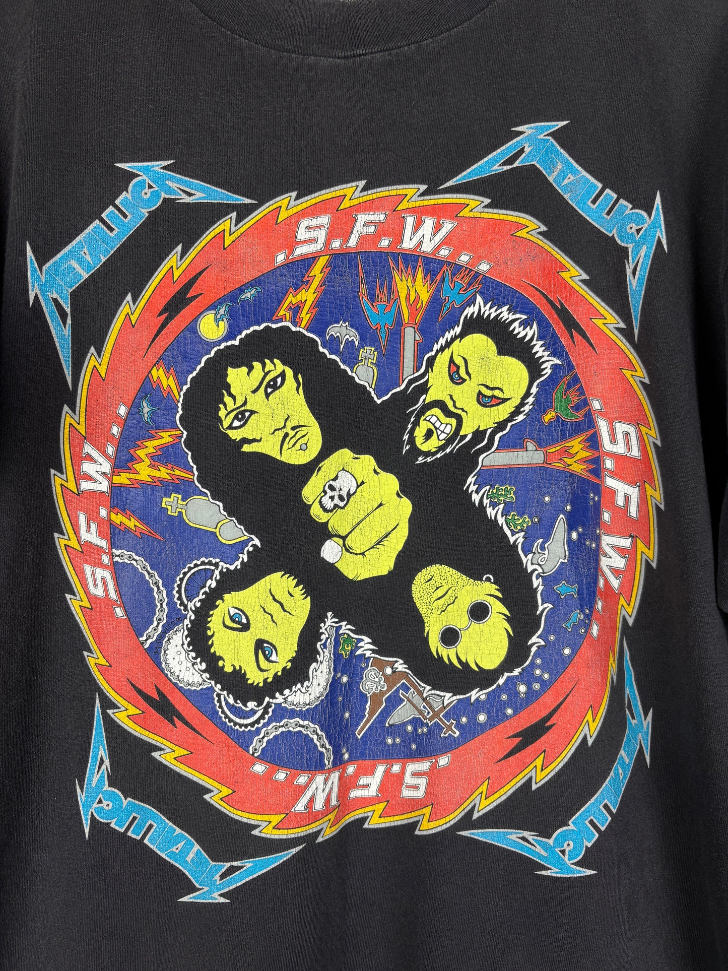 Vintage Metallica 1996 S.F.W. Graphic Tee