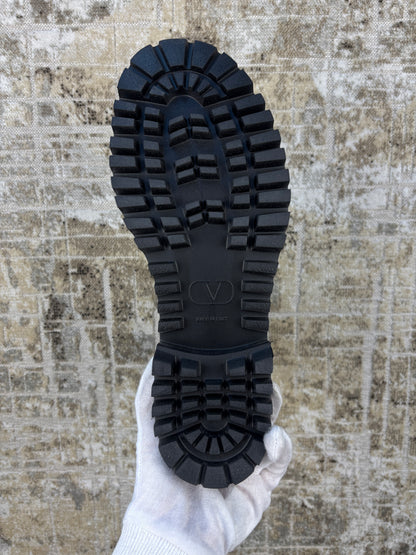 Valentino Garavani Lace-Up Combat Boots
