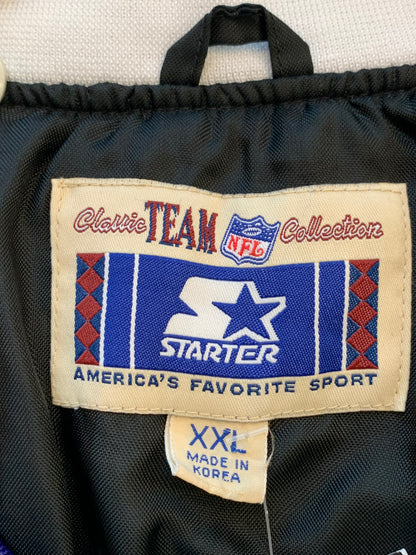 Mens Vintage Starter Super Bowl XXVI Pullover Jacket