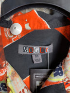 Mogul Beer Bottle Print Short Sleeve Shirt