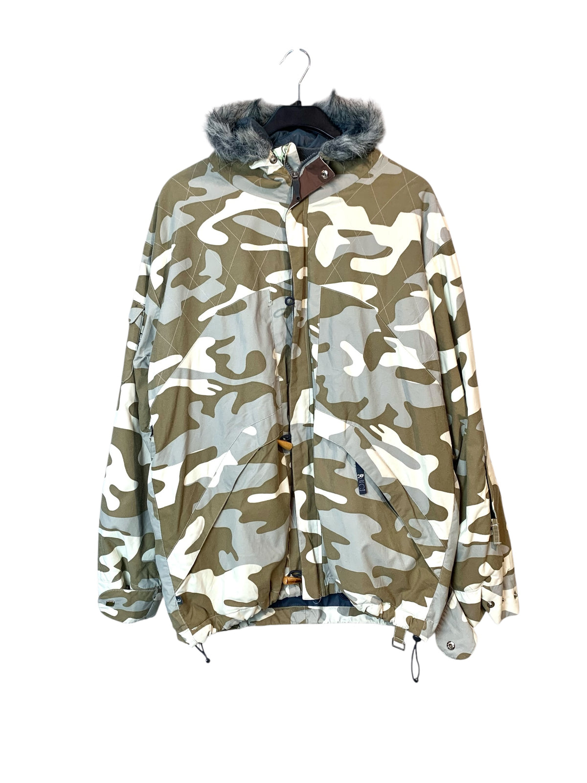 Ride Snowboards Y2K Camo Hooded Jacket