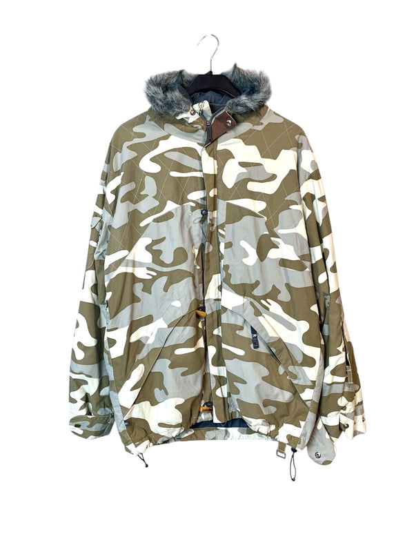 Ride Snowboards Y2K Camo Hooded Jacket