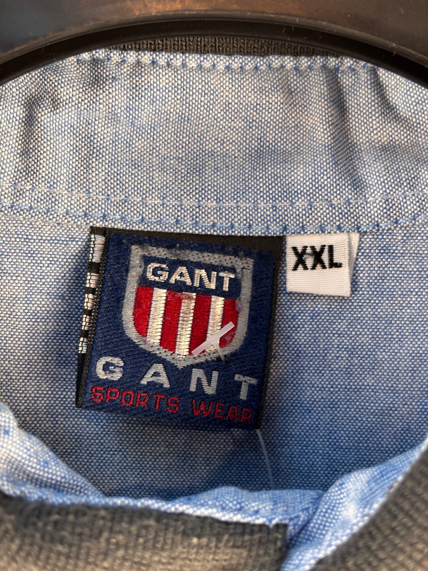 Men's Vintage GANT Dark Grey Polo Shirt