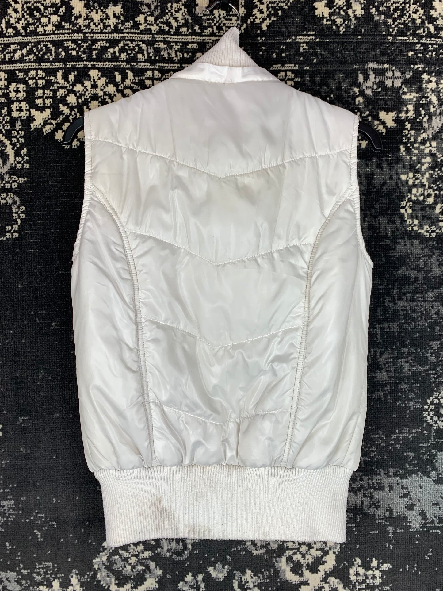 Tally Weijl Y2K White Puffer Vest