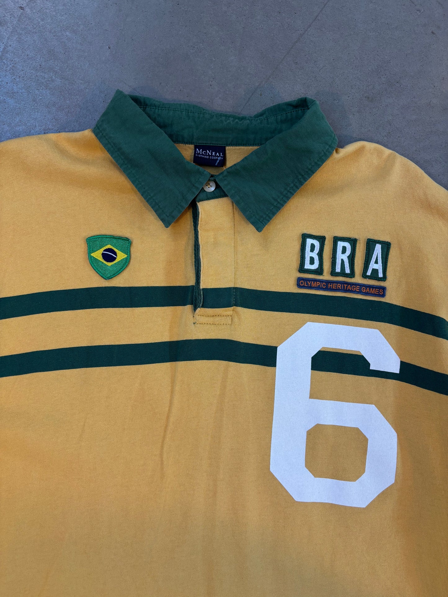 Brazil heritage long sleeve sweatshirt