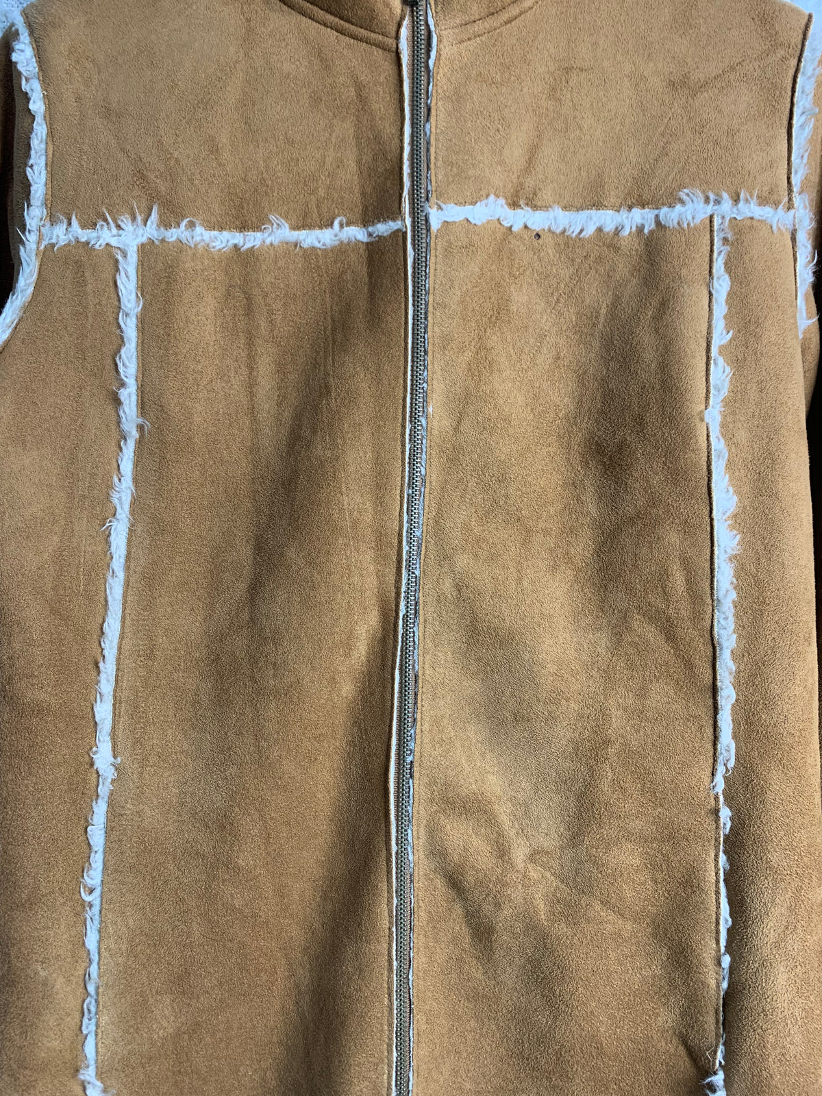 Y2K Faux Shearling Hooded Penny Lane Coat