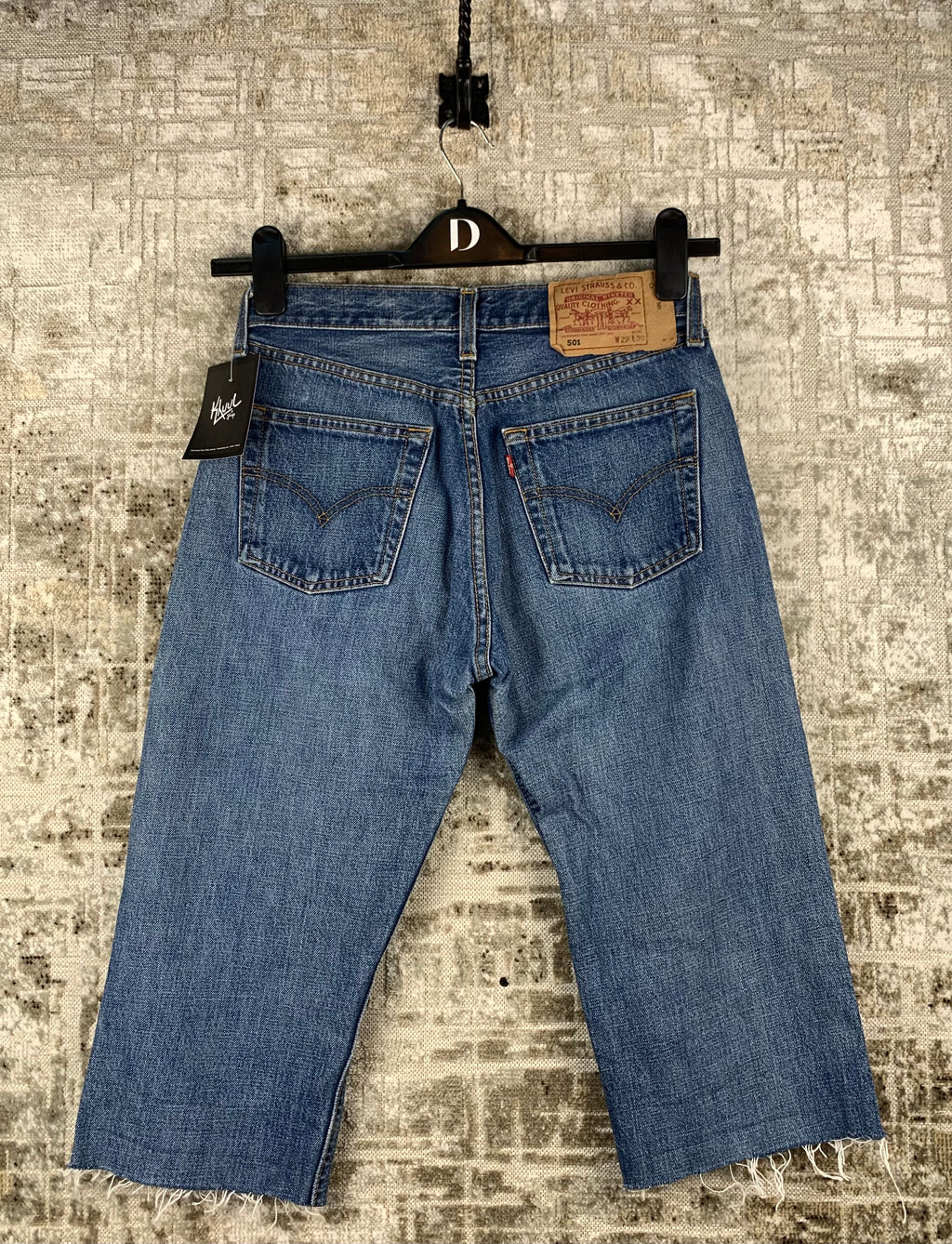 Levis 501 Blue Jean Denim Shorts