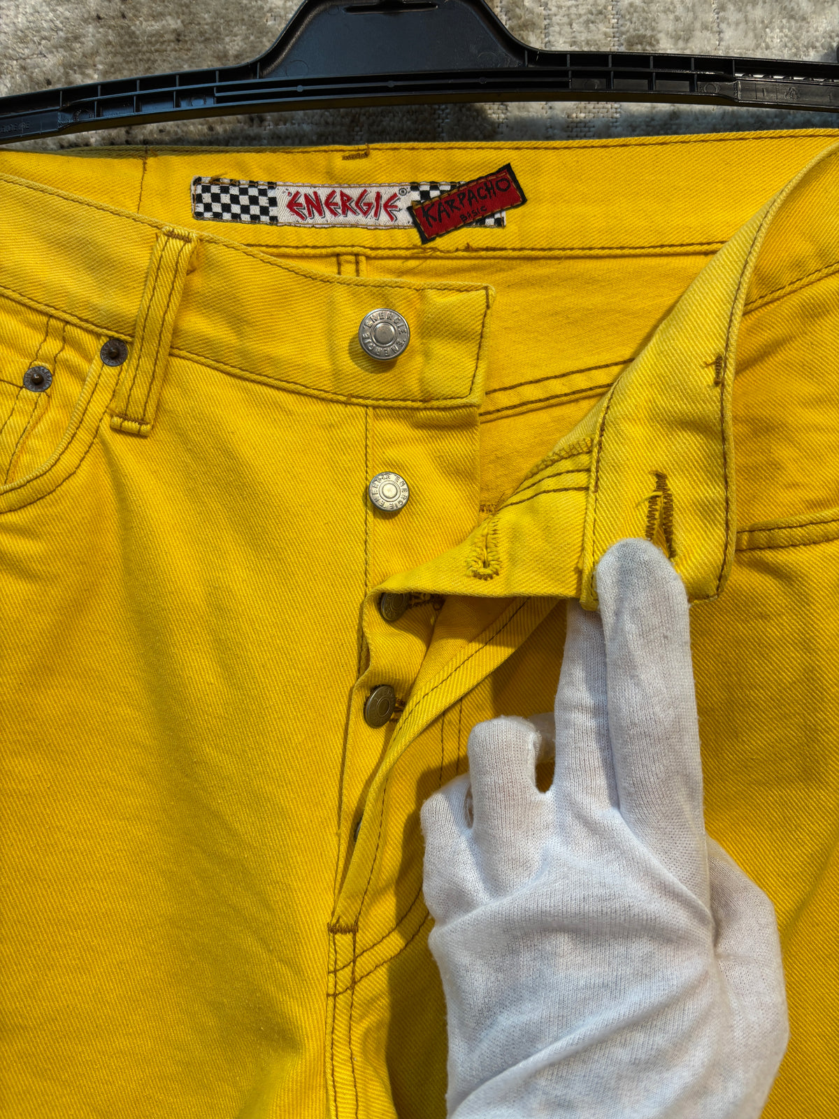 Energie Karpacho Yellow Denim Jeans