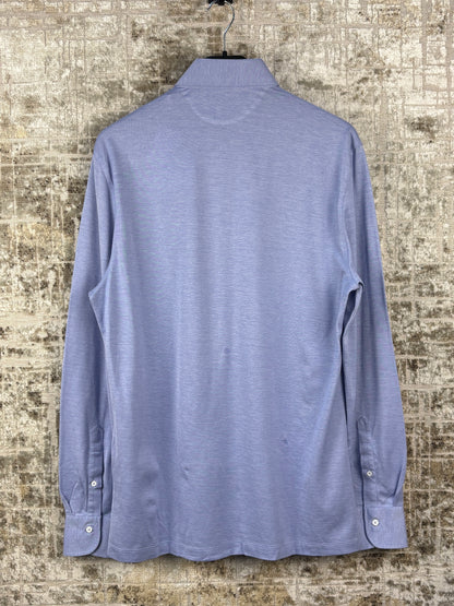 Brunello Cucinelli Long-Sleeve Polo Shirt