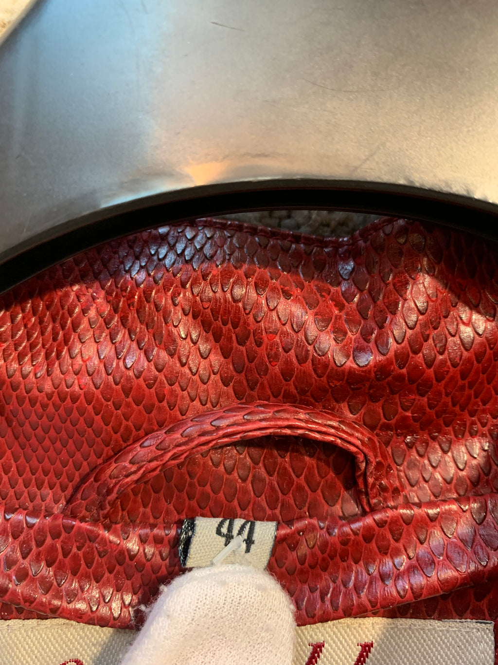 Cibyll Jeans Y2K Snakeskin Zip Jacket