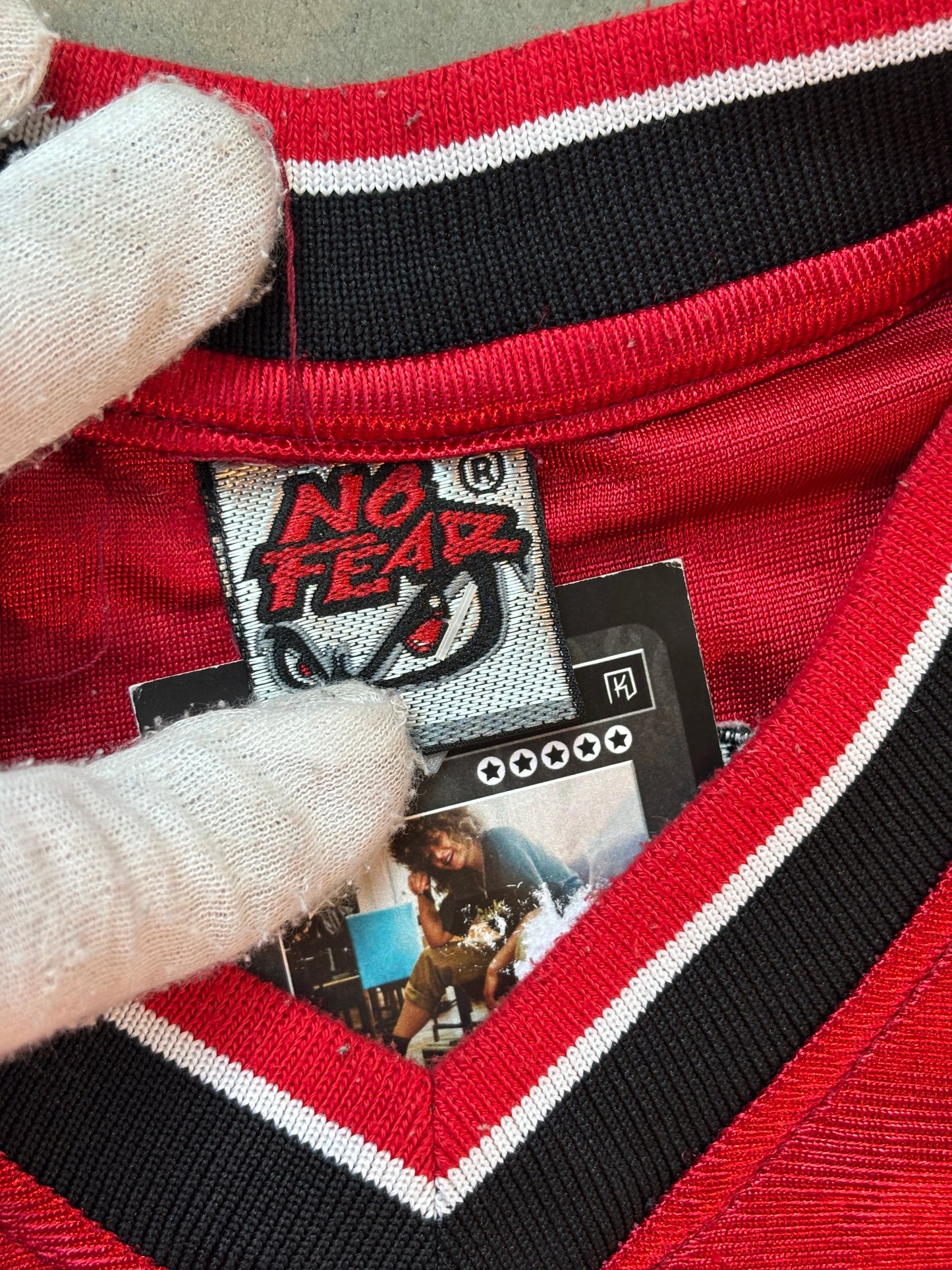 Mens Y2K Red Jersey