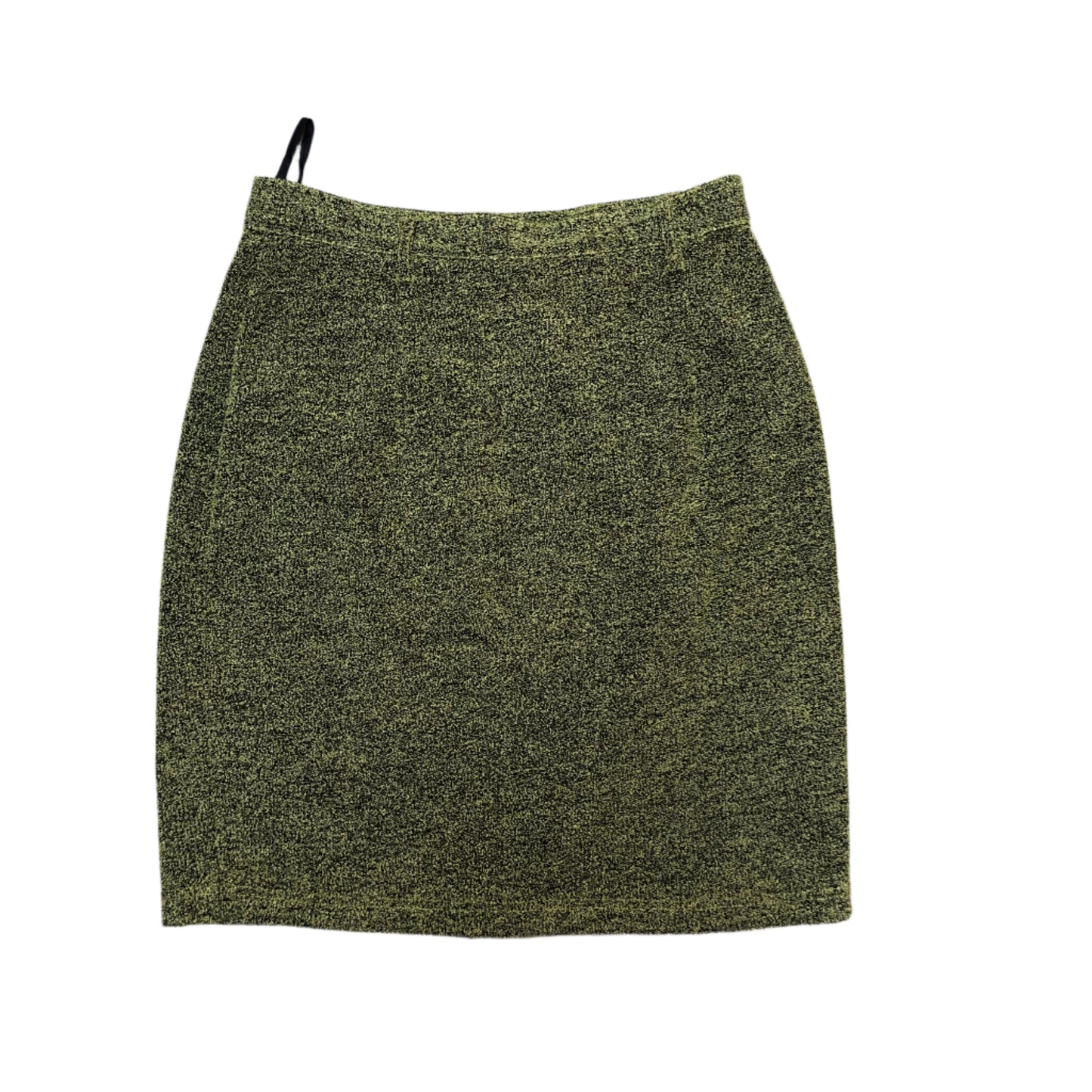 Textured Green Knit Skirt S