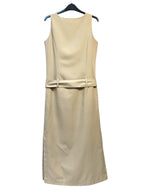 Oxmo Belted Sleeveless Maxi Dress