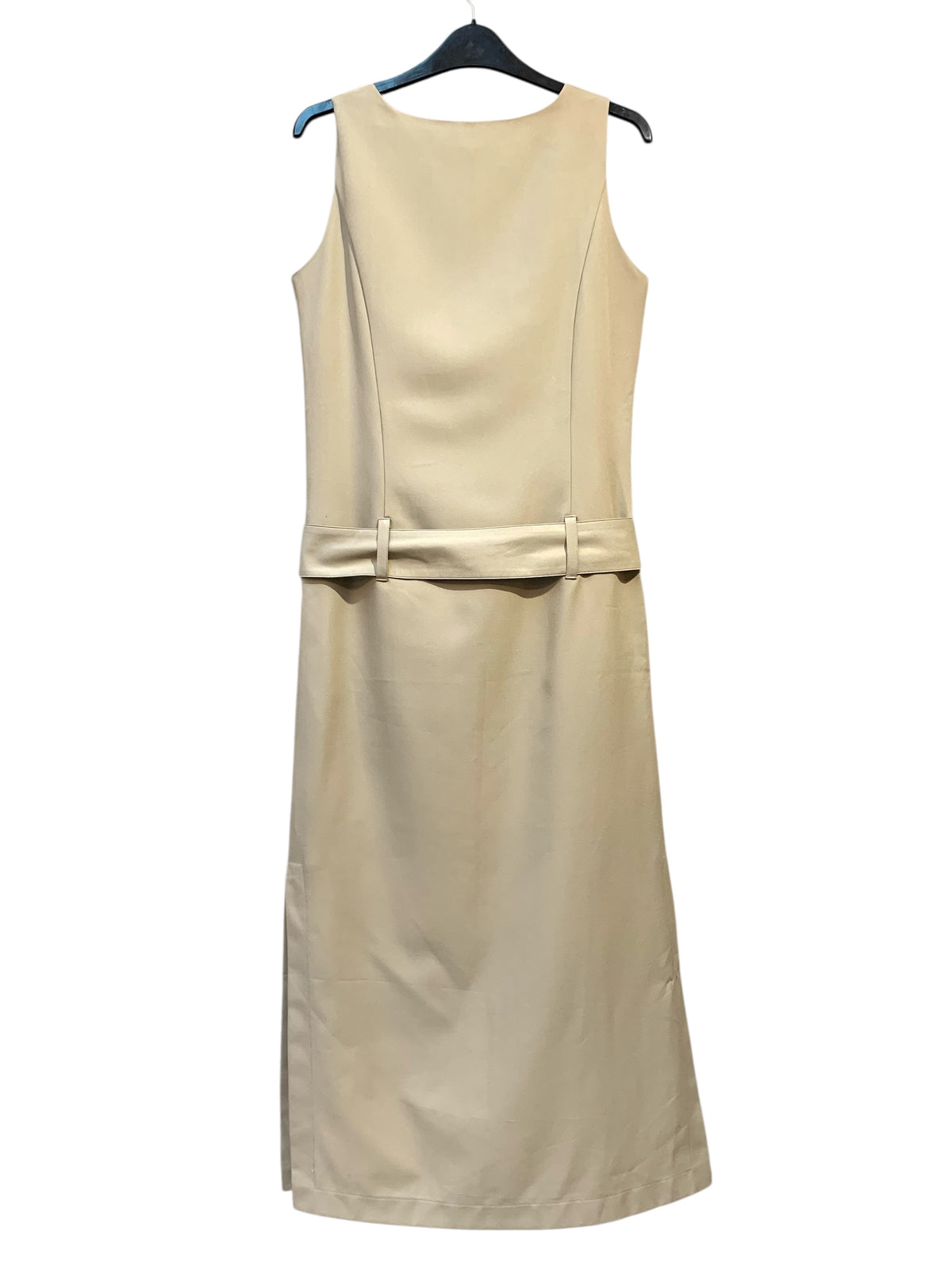 Oxmo Belted Sleeveless Maxi Dress