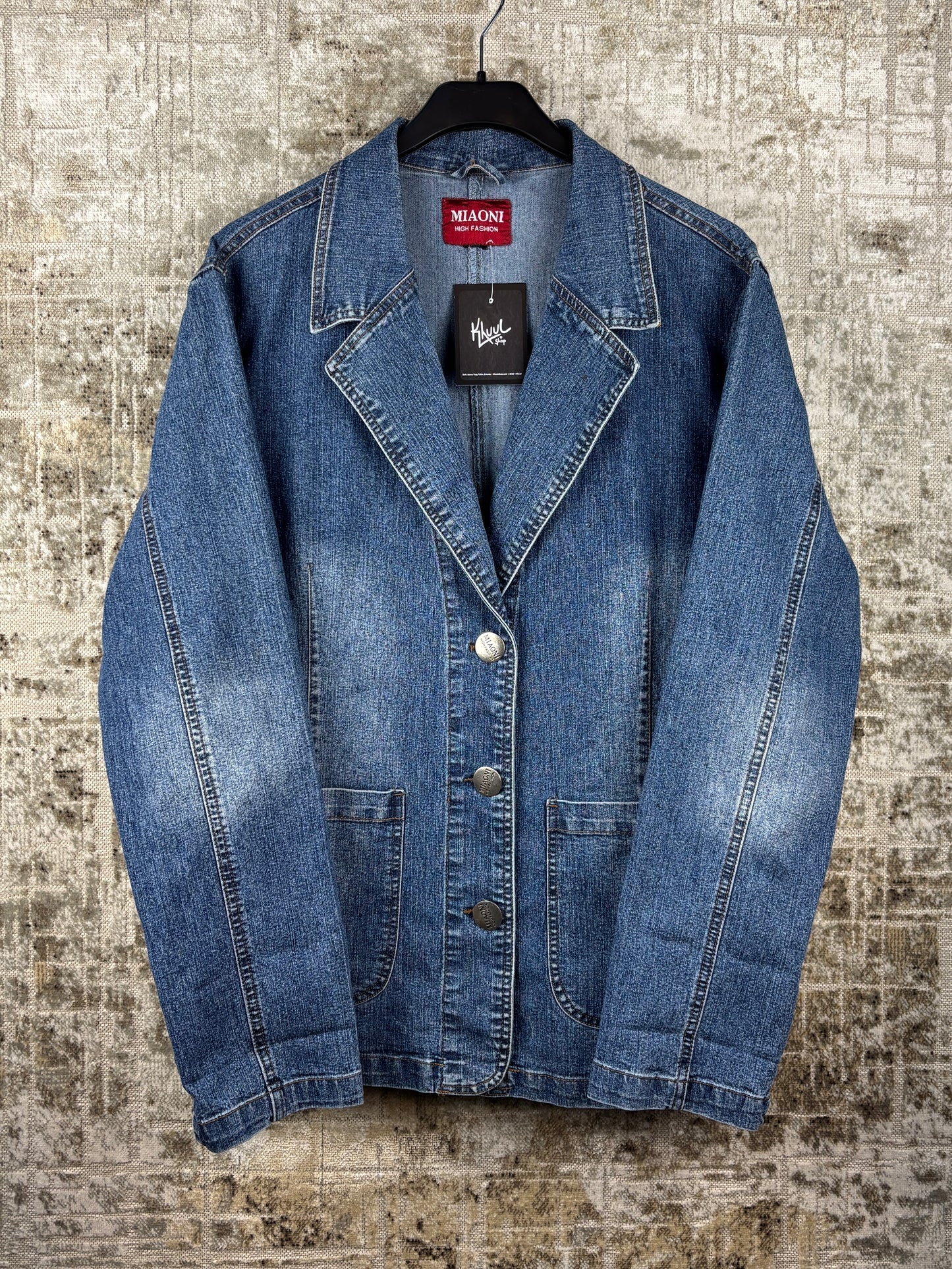 Womens Vintage Miaoni Denim Jacket