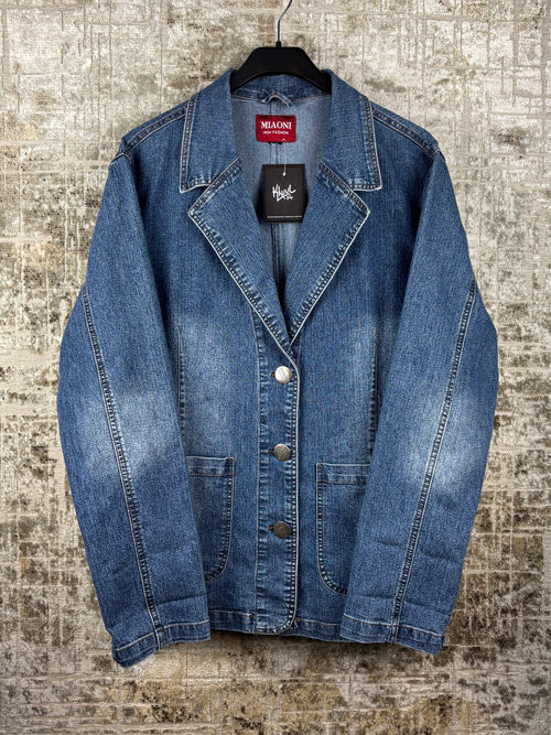 Womens Vintage Miaoni Denim Jacket