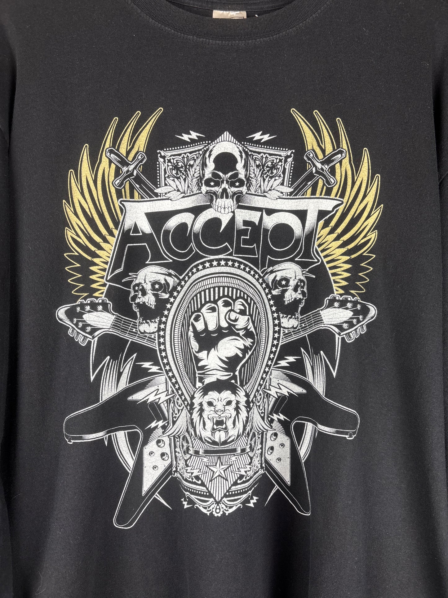 Vintage Accept “Blood of the Nations” Long Sleeve Band Shirt