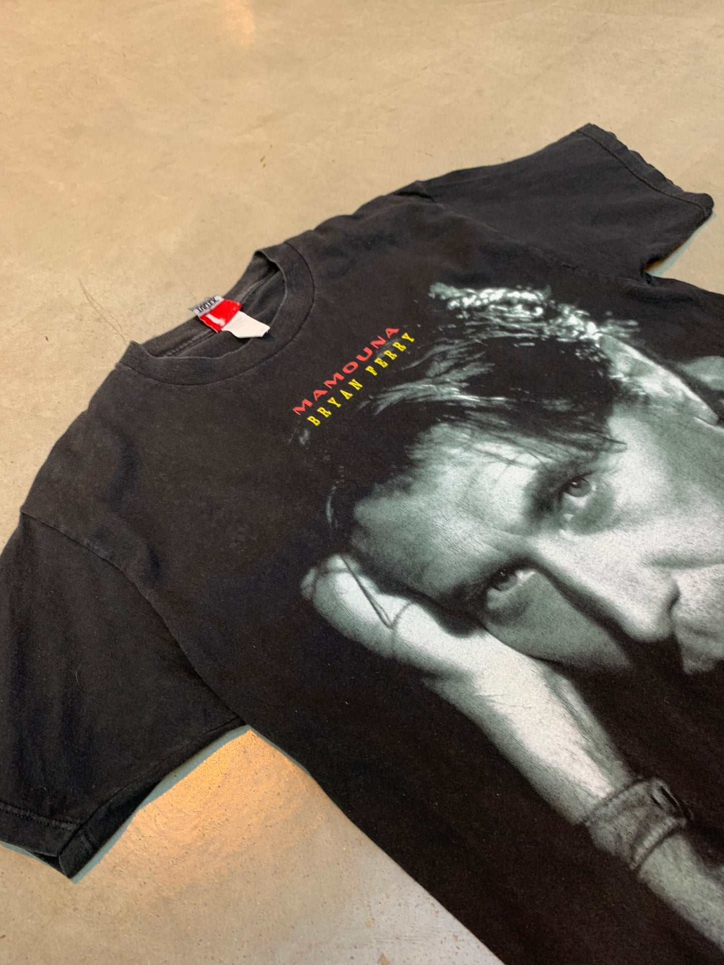 "Mamona Bryan Ferry" Graphic Black T-Shirt