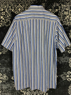 Vintage Polo Ralph Lauren Striped Button Up Short Sleeve Shirt