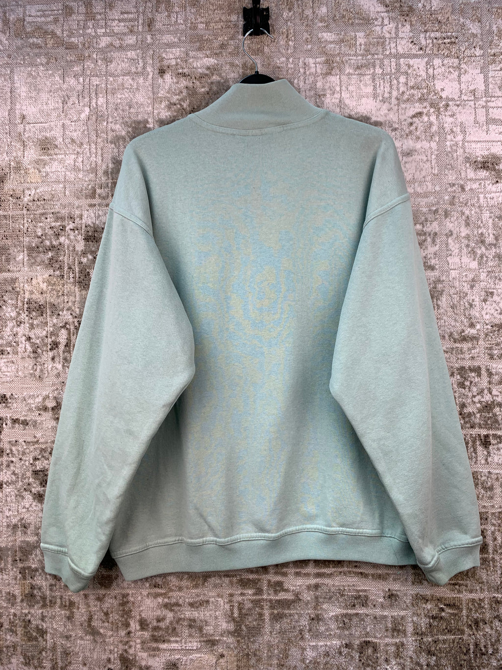 LEVIS Teal Quarter Zip Sweatshirt