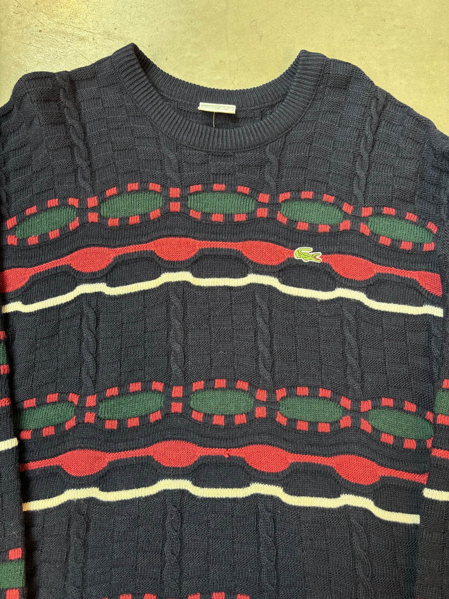 Mens Vintage Lacoste Sweater