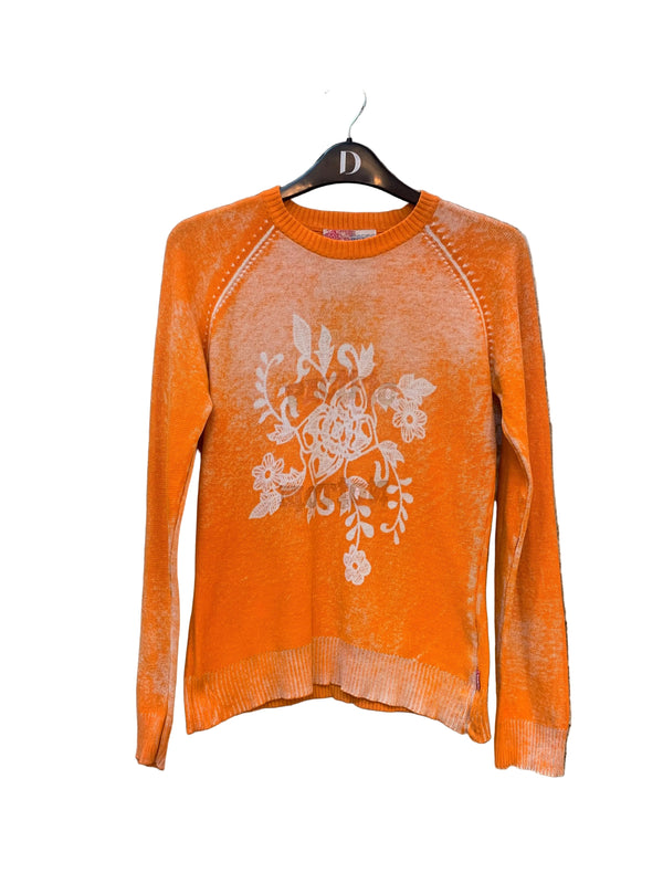 Pacific Motion Floral Knit Sweater