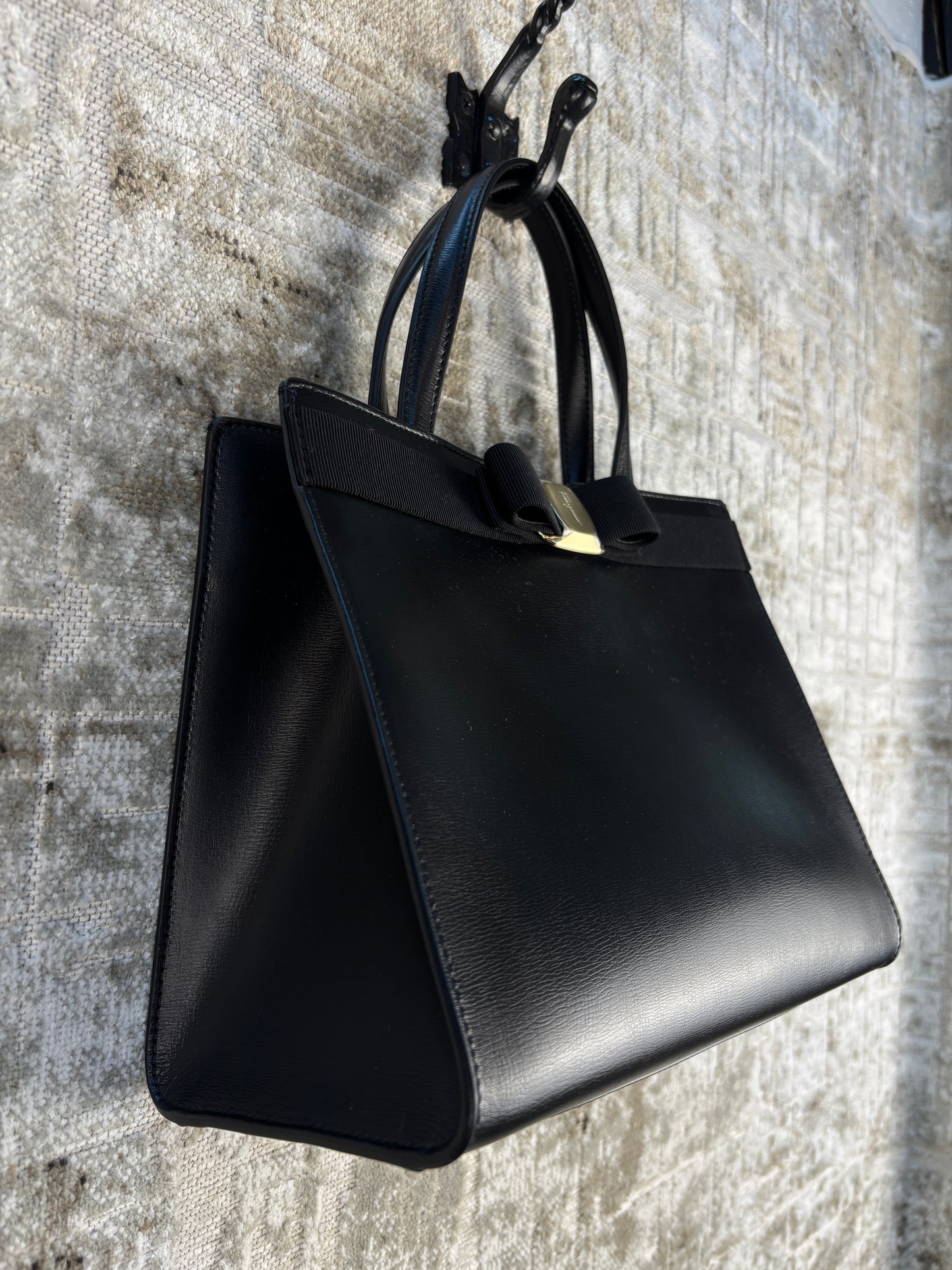 Salvatore Ferragamo Vara Bow Tote Bag