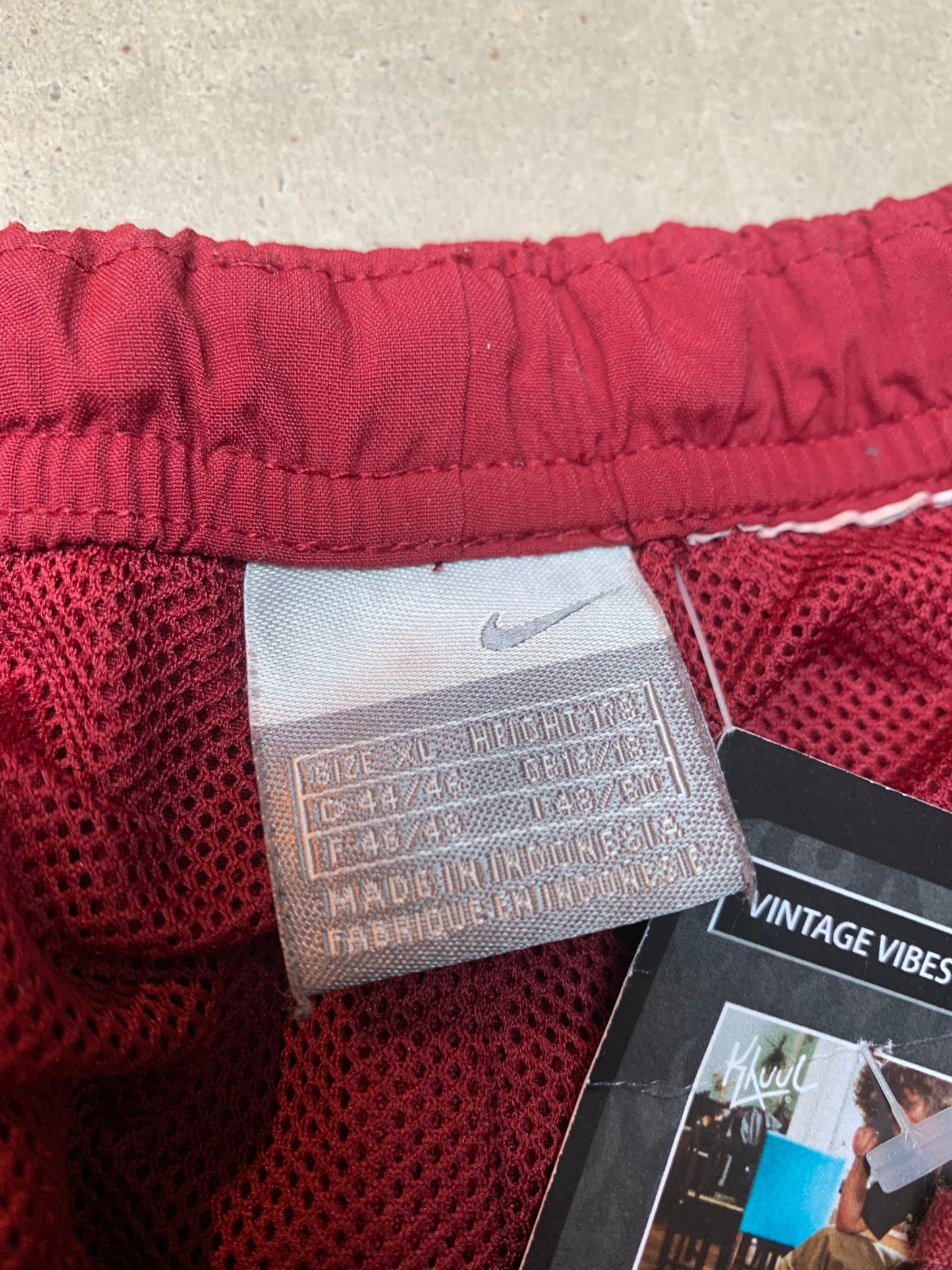 Nike Maroon Red Track Pants Women XL