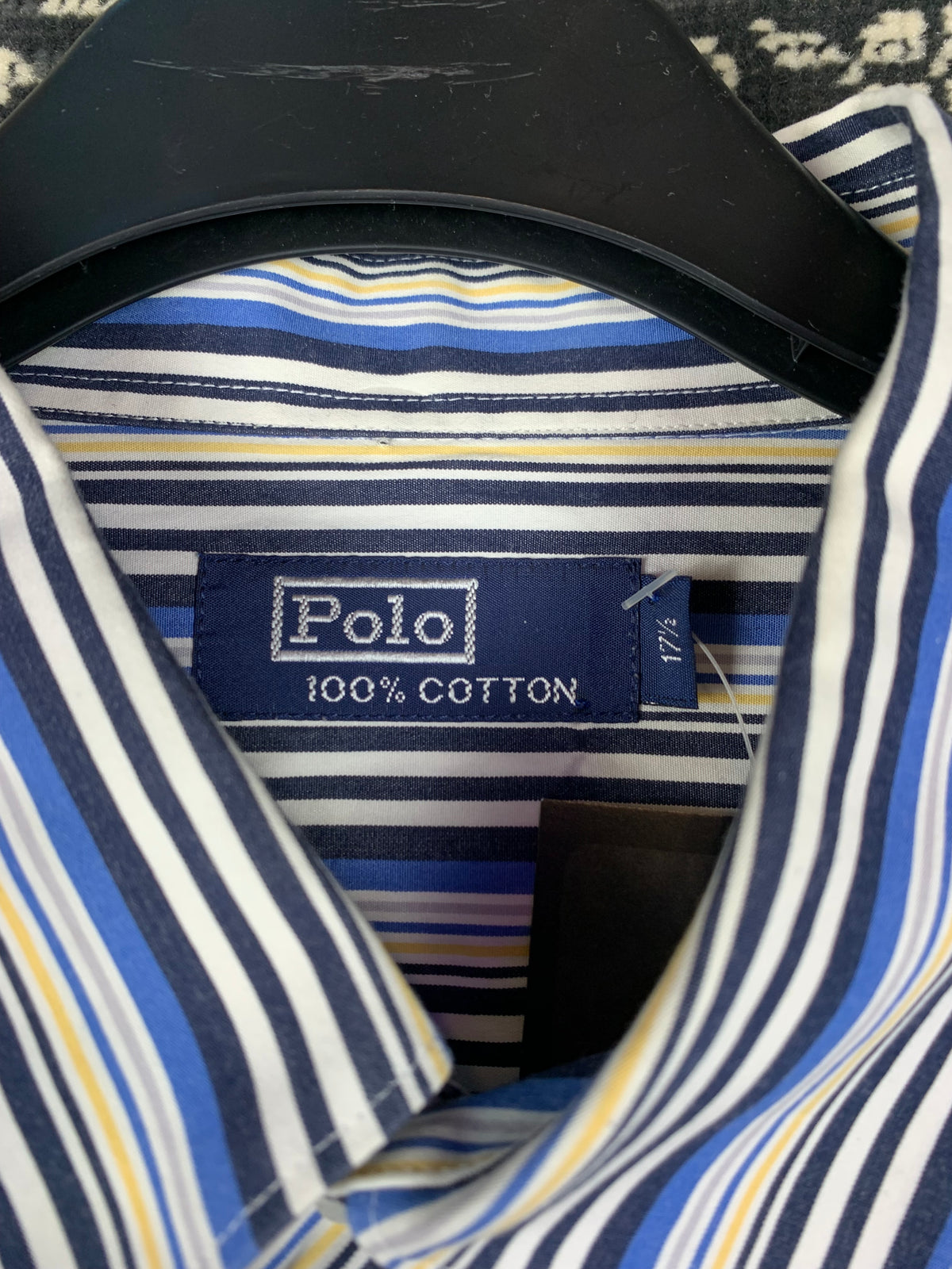 Vintage Polo Ralph Lauren Striped Button Up Short Sleeve Shirt