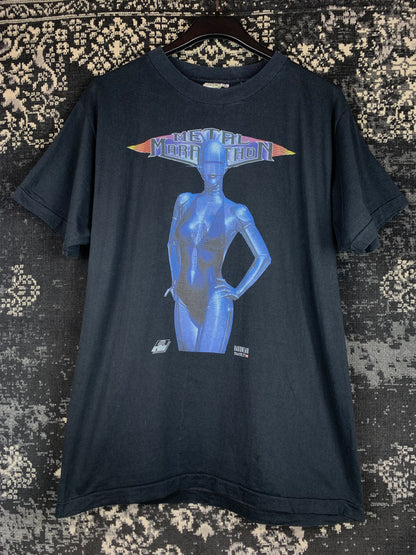 Mens Vintage Metal Marathon T-Shirt
