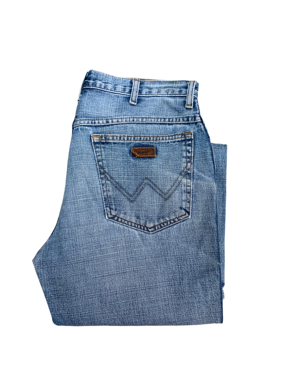Wrangler Light Wash Straight Leg Jeans