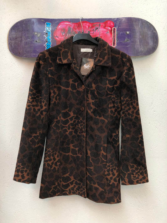 Lisa Campione Women’s M Animal Print Jacket