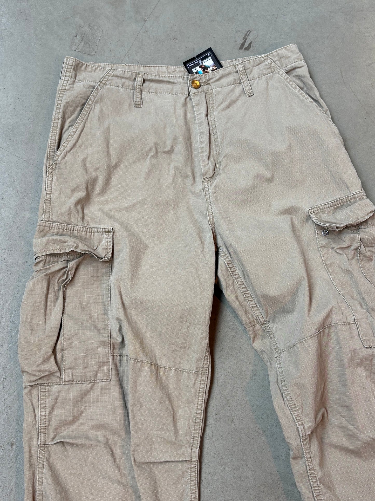Men's Beige Carhartt Cargo Pants
