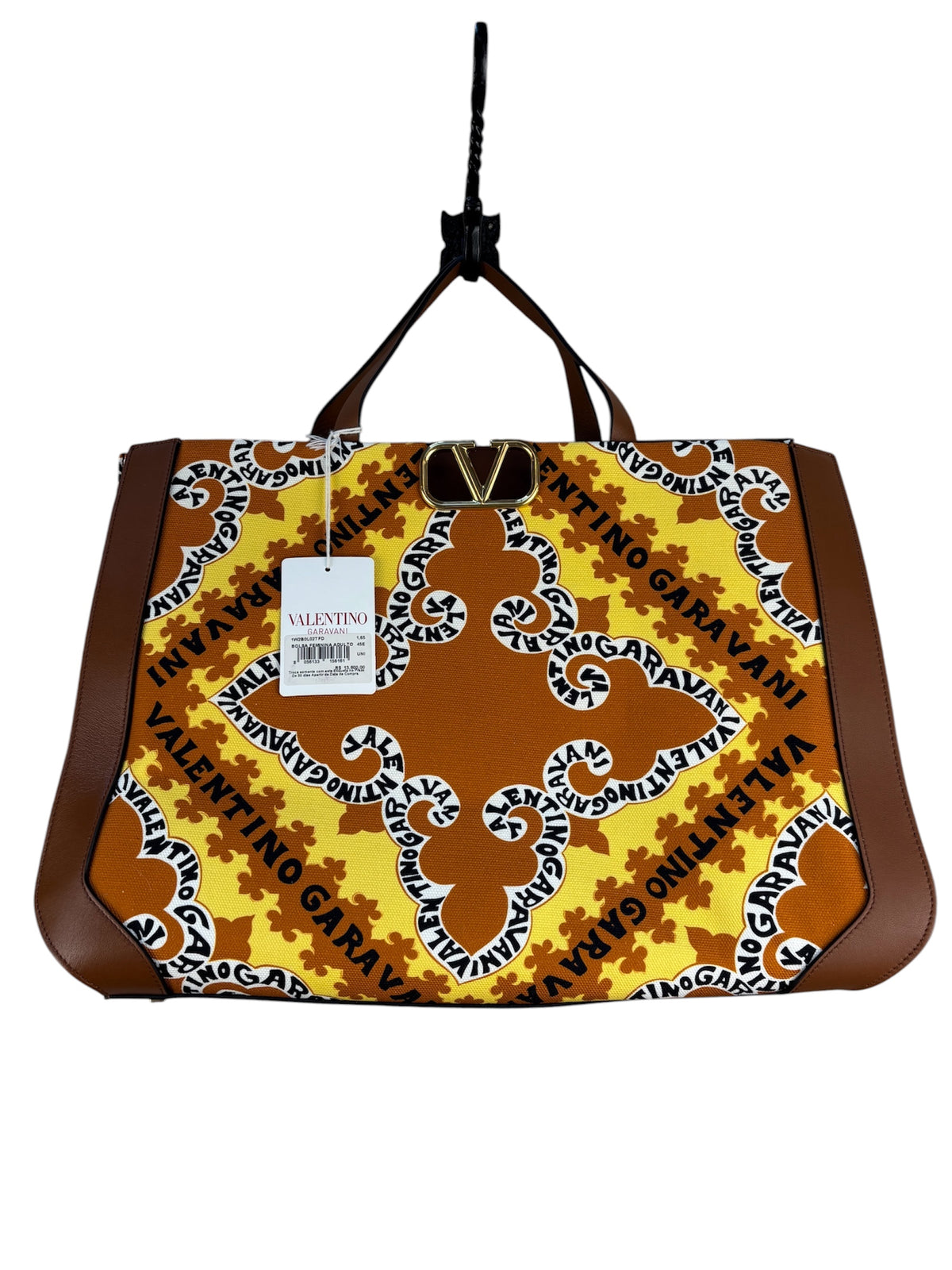Valentino Garavani Vlogo Bandana-Print Tote Bag