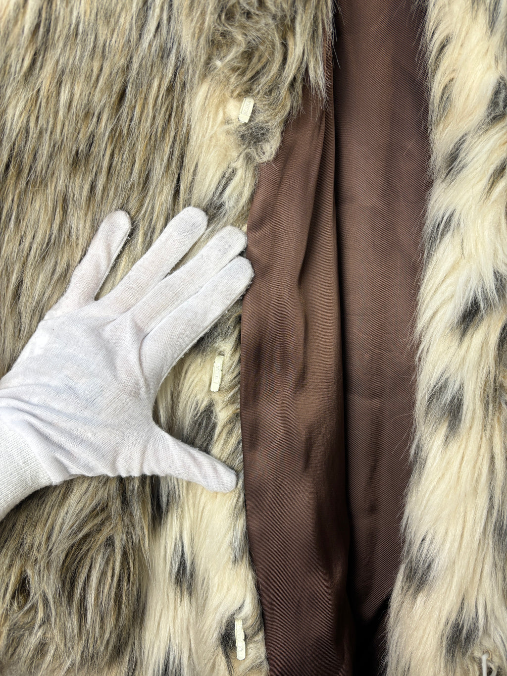 Eybl Faux Fur Lynx-Print Coat