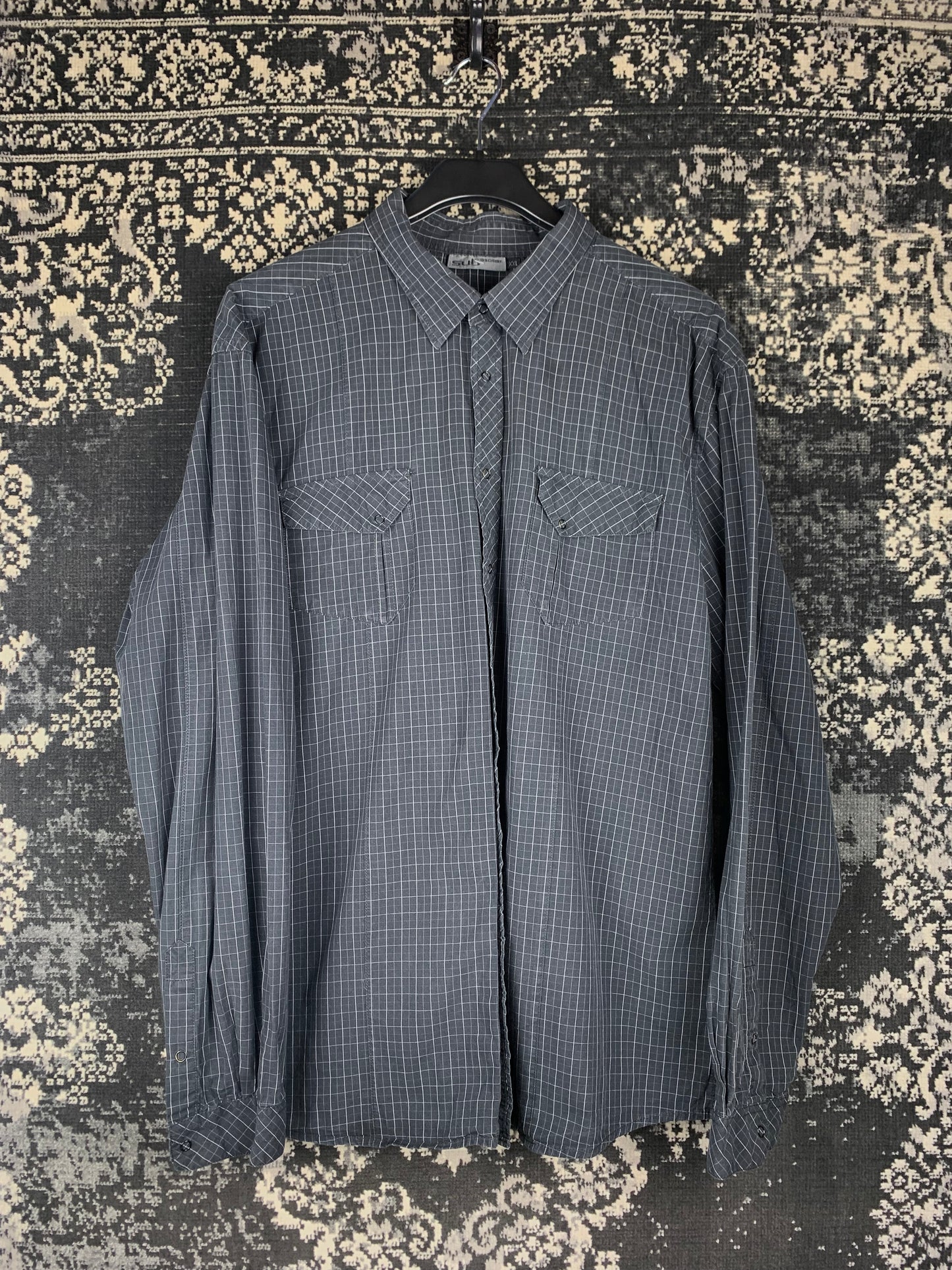 Men's Oversize Vintage Subscribe Shirt