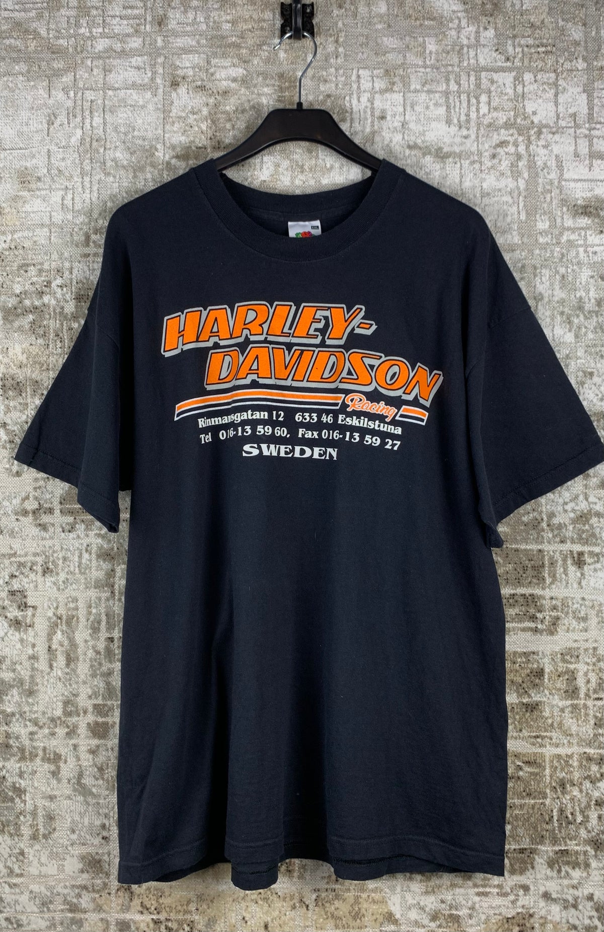 Men's Vintage Harley Davidson Racing T-shirt