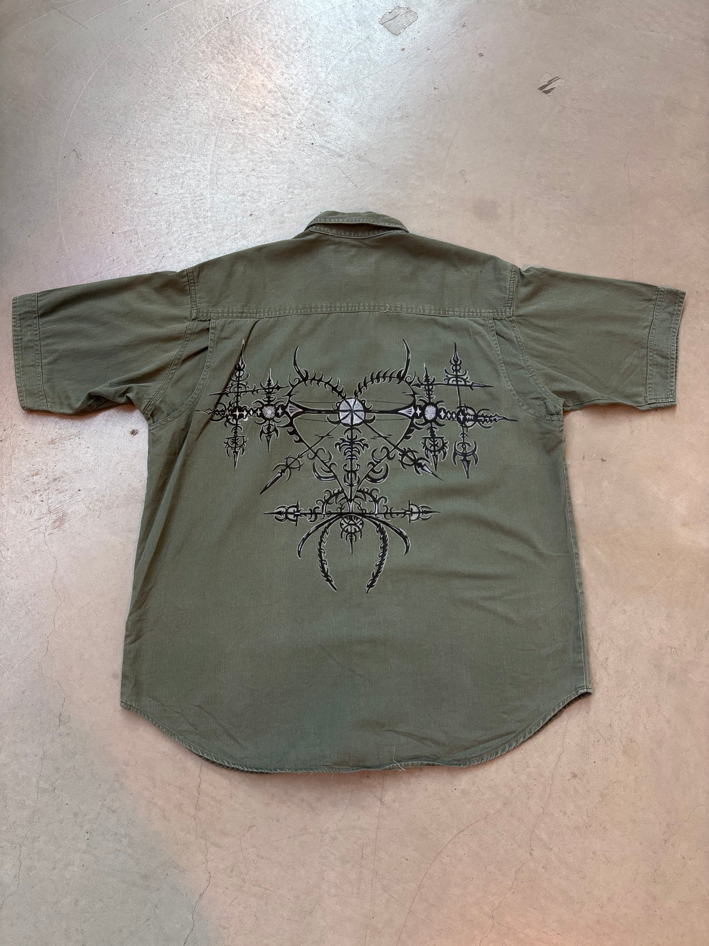 Regatta Green Embroidered Shirt