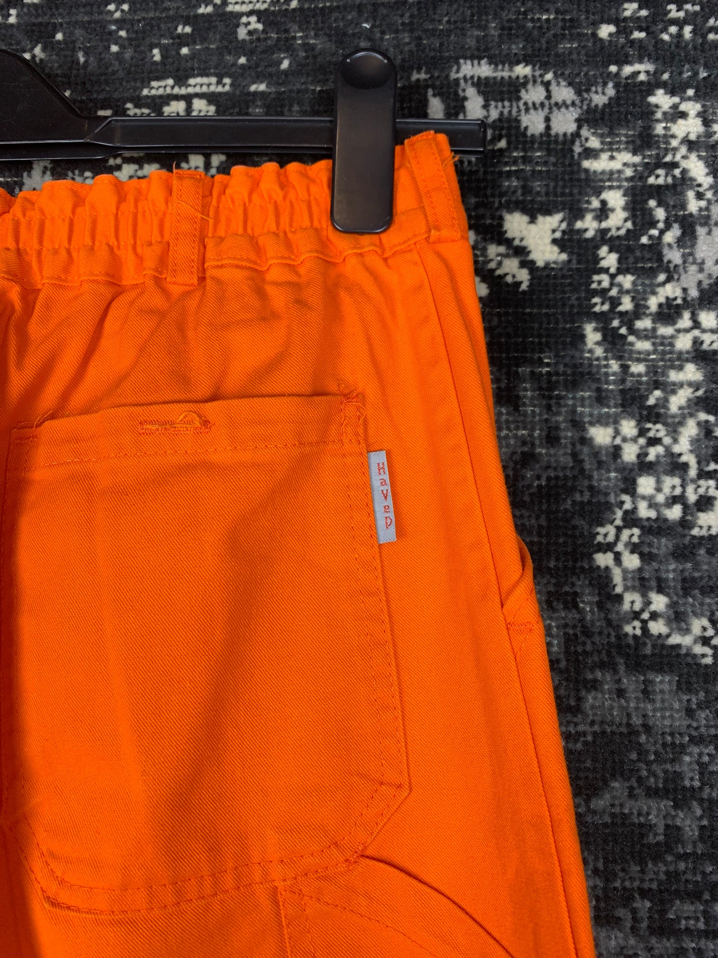 Mens Vintage Orange Workwear Pants
