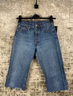 Levis 501 Blue Jean Denim Shorts