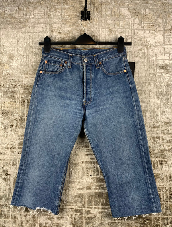 Levis 501 Blue Jean Denim Shorts