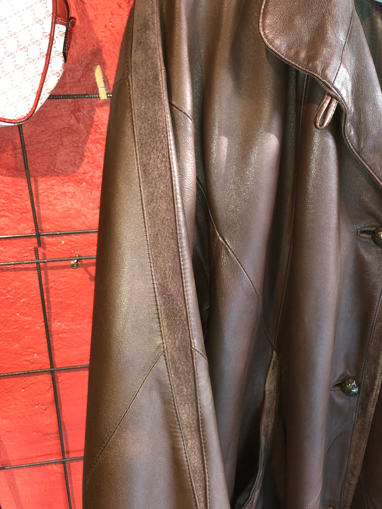 Vintage Leather Coat