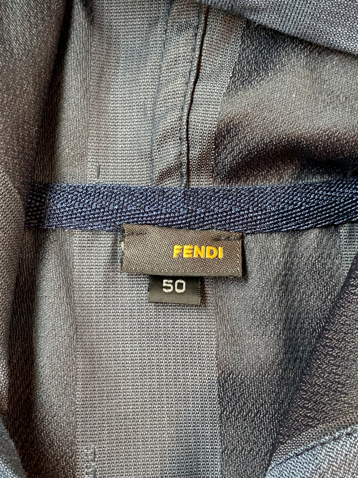 Men's Fendi Blue Winbreaker
