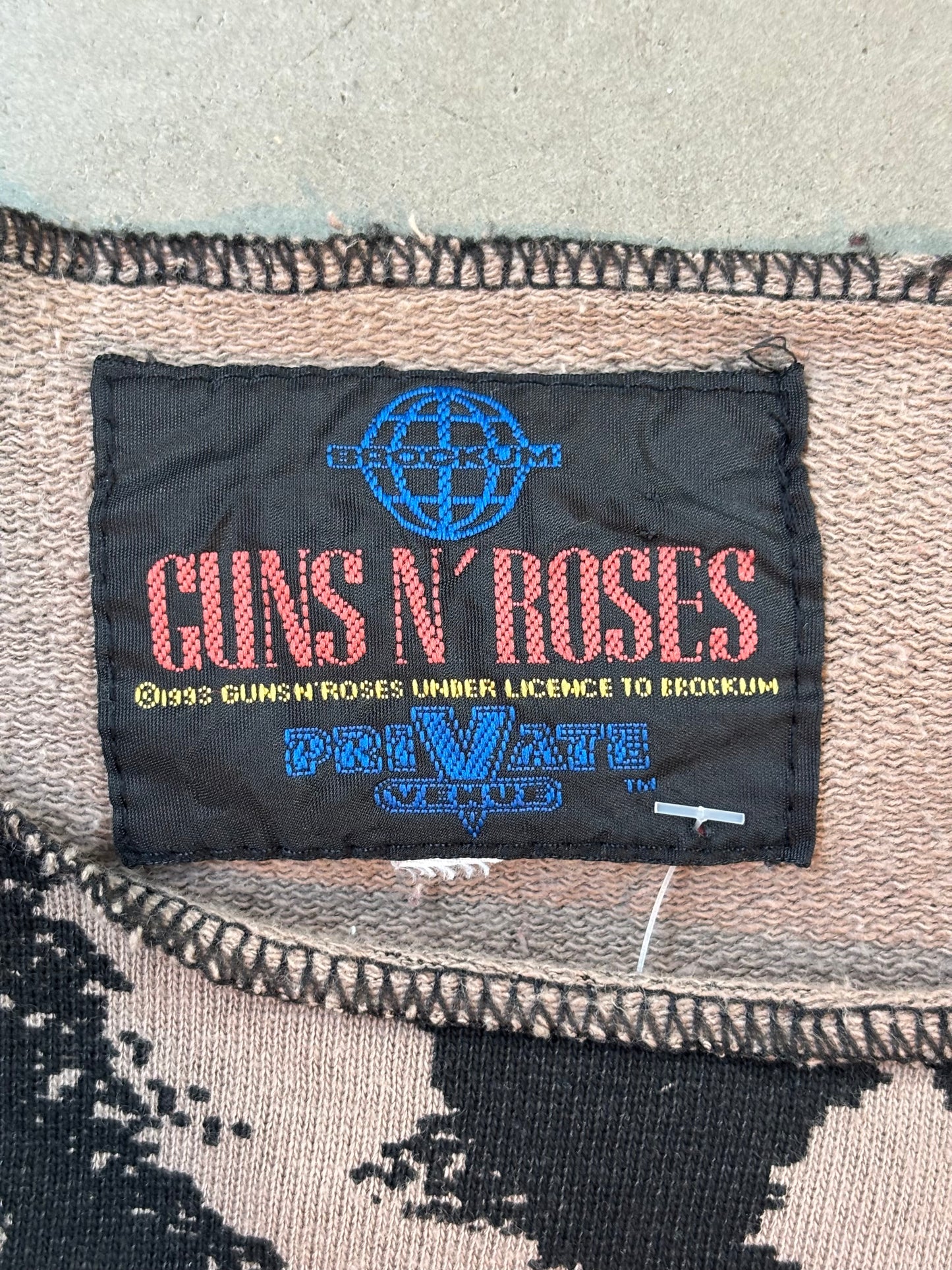 Guns N’ Roses 1993 Bleach Tie Dye T-Shirt
