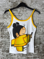 Y2K Kung Fu Cartoon Cami Top