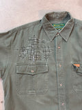 Regatta Green Embroidered Shirt