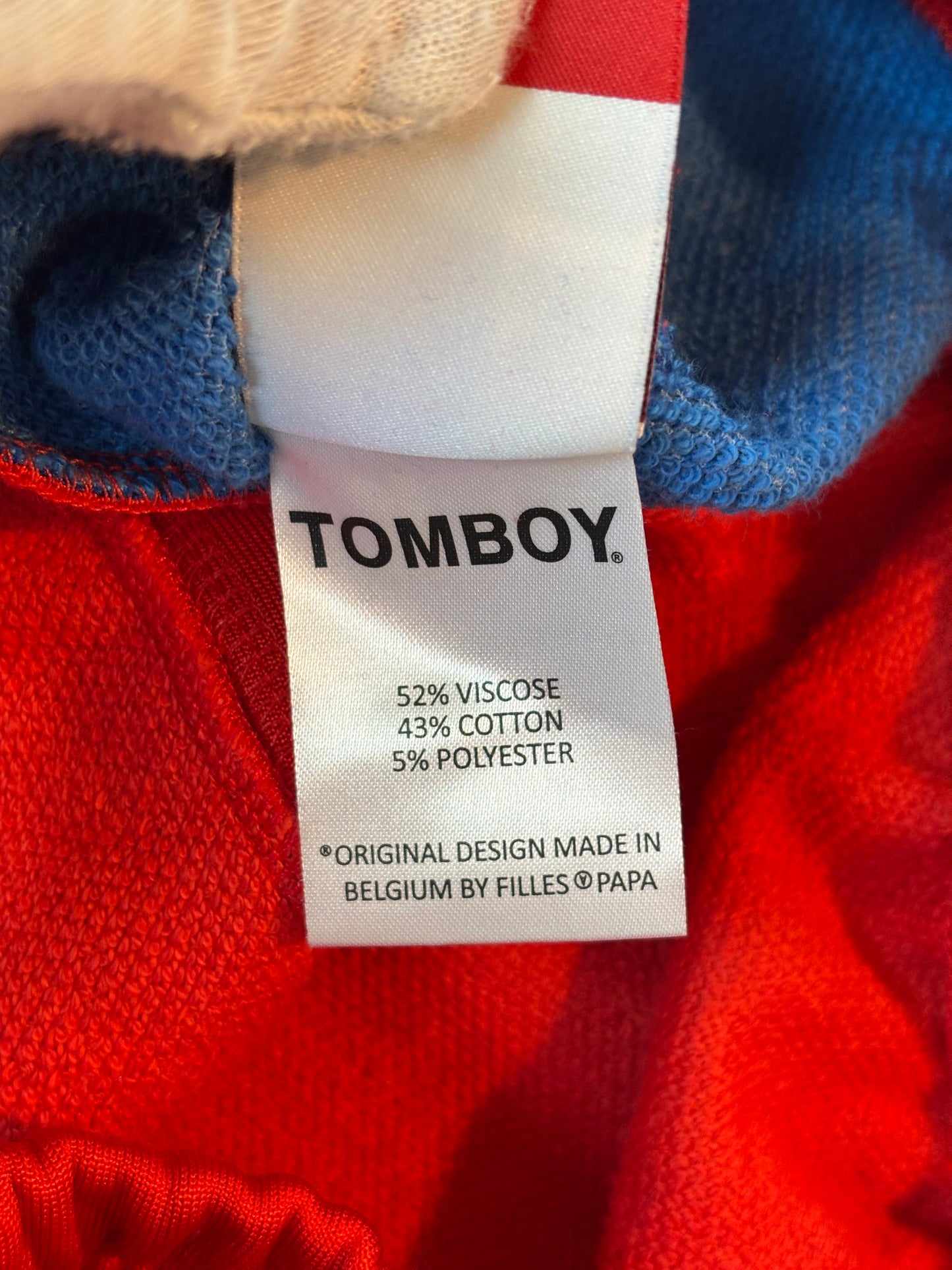 TOMBOY Red Blue White Track Jacket