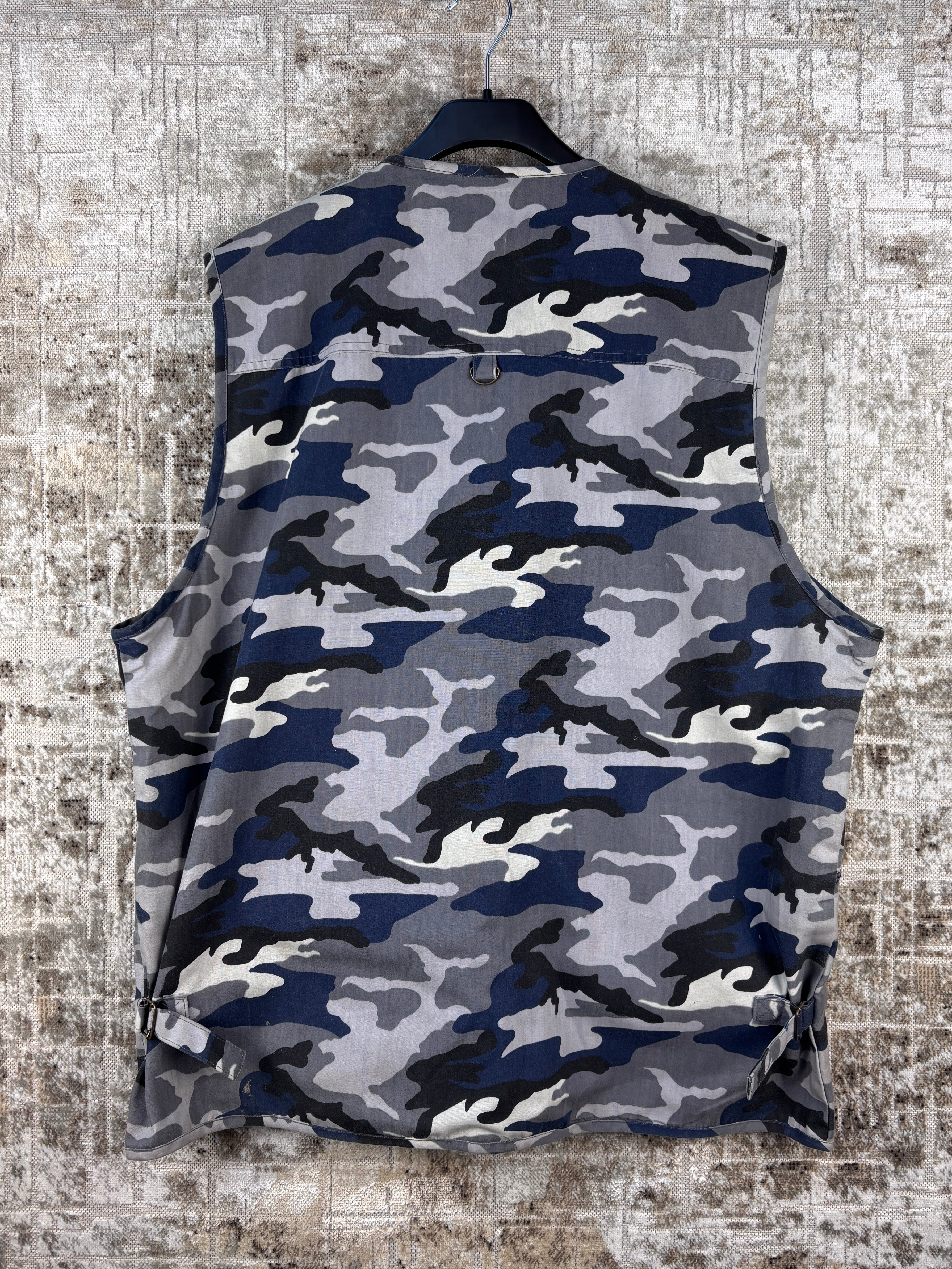 Mens Vintage Linfeng Camouflage Utility Vest