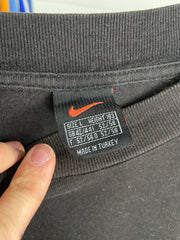 Vintage Nike Long Sleeve Black Embroidery Logo Mens L